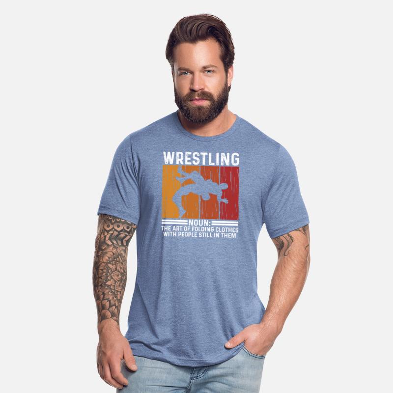 Vintage Wrestling Saying Show Fight Athlete