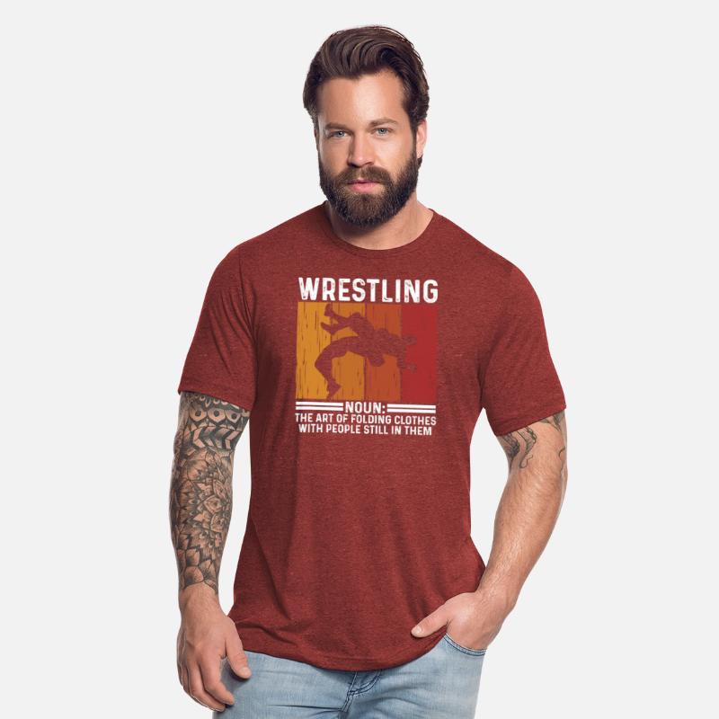 Vintage Wrestling Saying Show Fight Athlete
