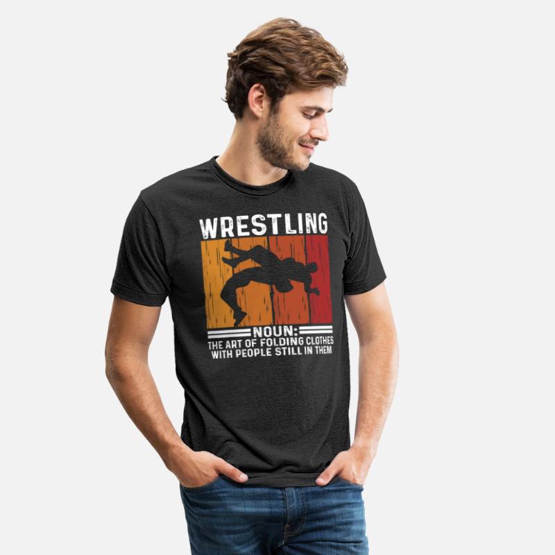 Vintage Wrestling Saying Show Fight Athlete