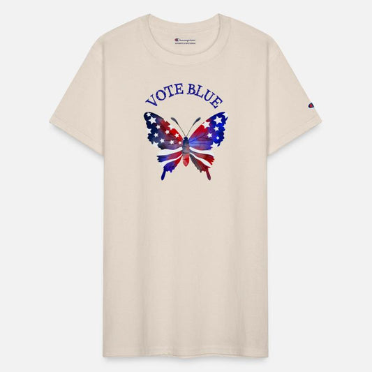 VOTE BLUE butterfly Political Vote Blue