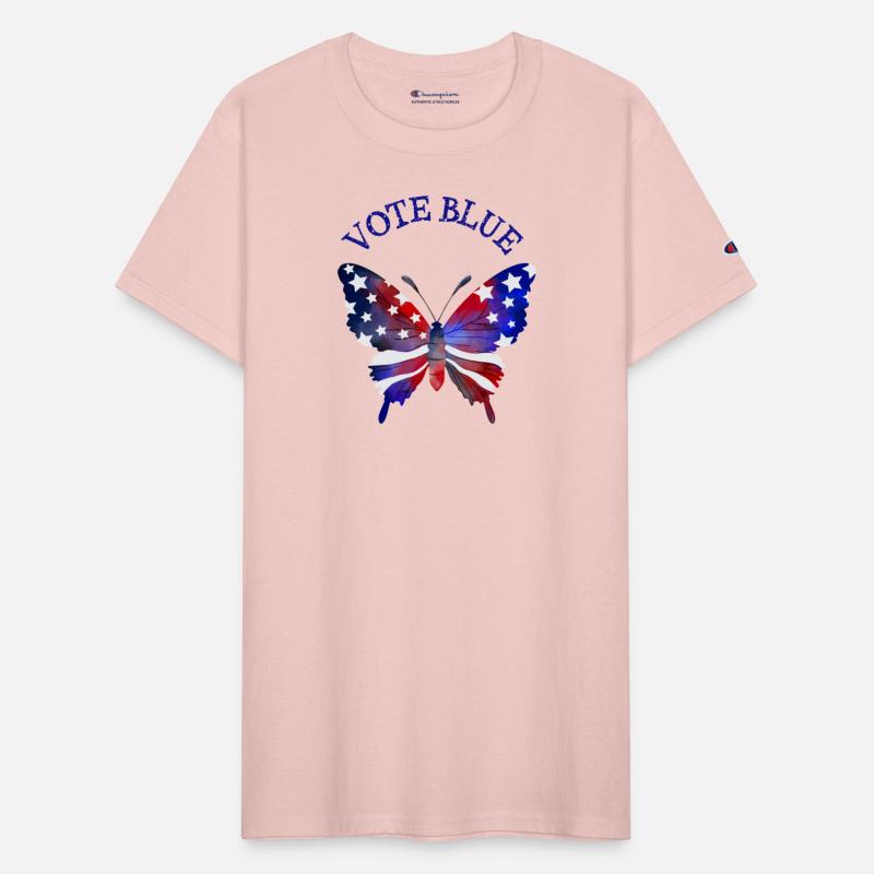 VOTE BLUE butterfly Political Vote Blue