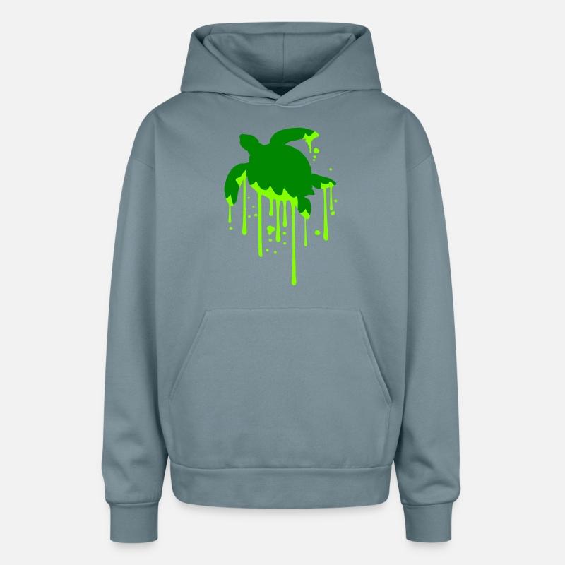 Water turtle drops slime wet drips cool graffiti