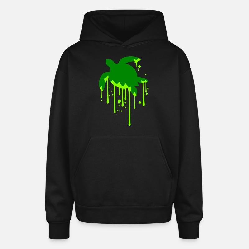 Water turtle drops slime wet drips cool graffiti