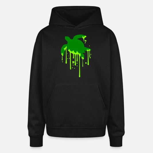 Water turtle drops slime wet drips cool graffiti