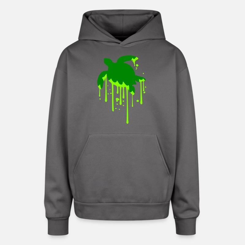 Water turtle drops slime wet drips cool graffiti