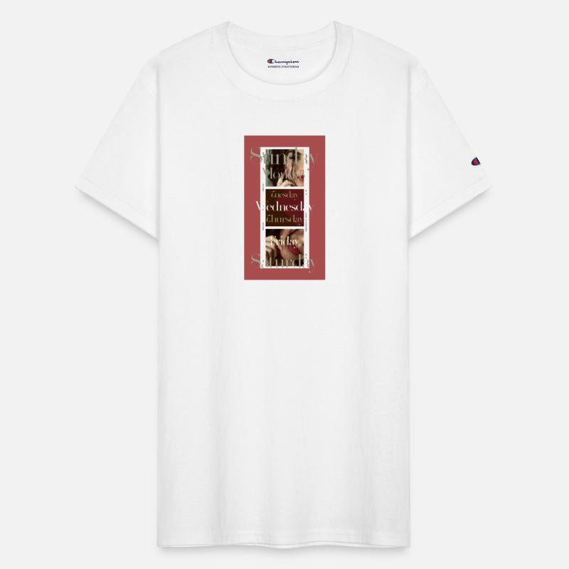 Weekdays and female Model