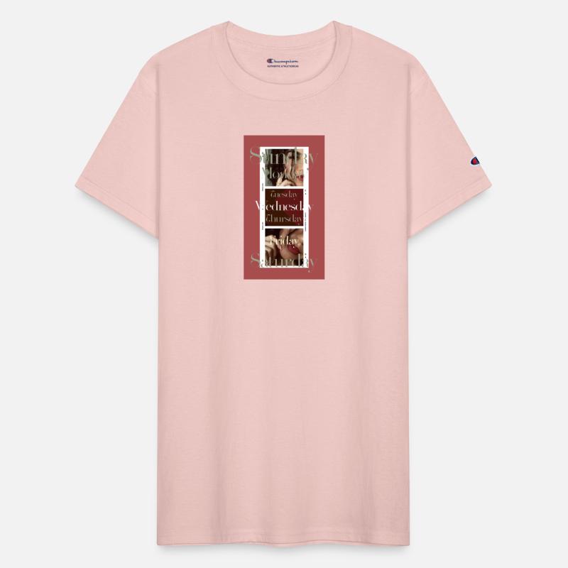 Weekdays and female Model