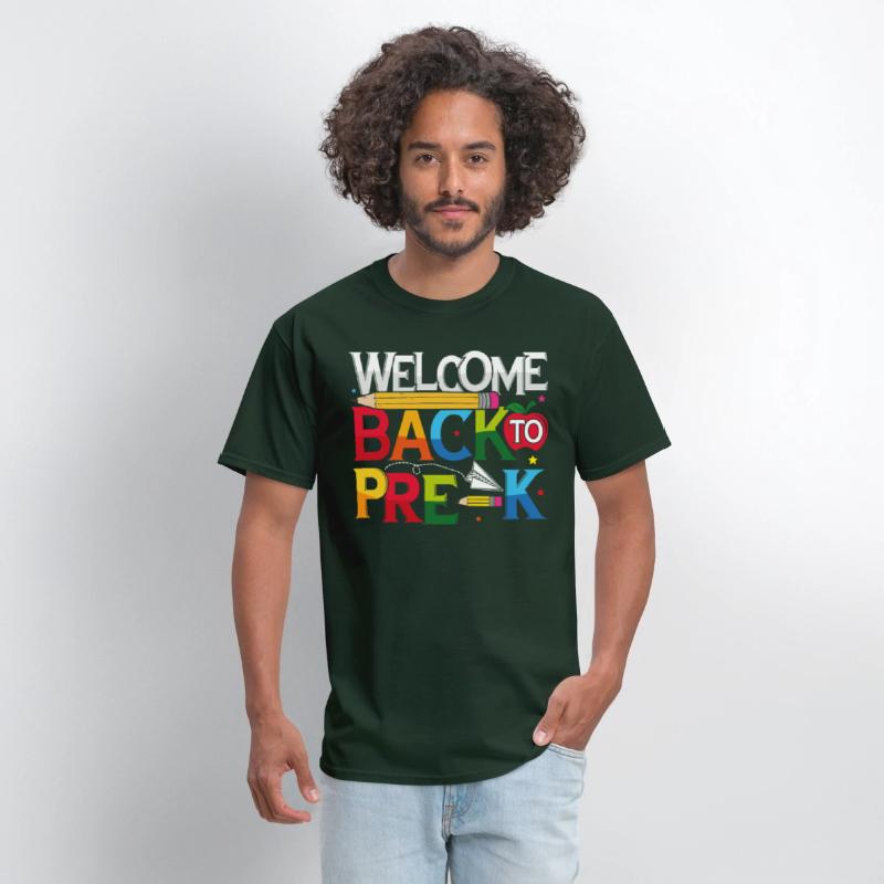 Welcome Back To Pre-k Shirt Funny Teachers Student