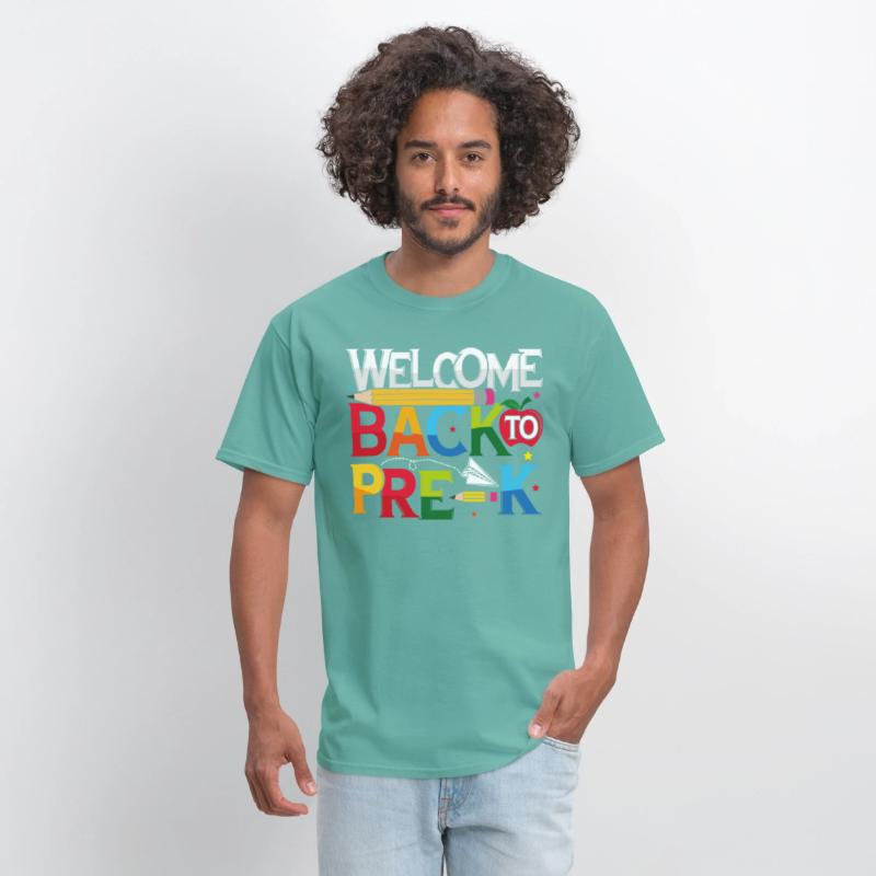 Welcome Back To Pre-k Shirt Funny Teachers Student