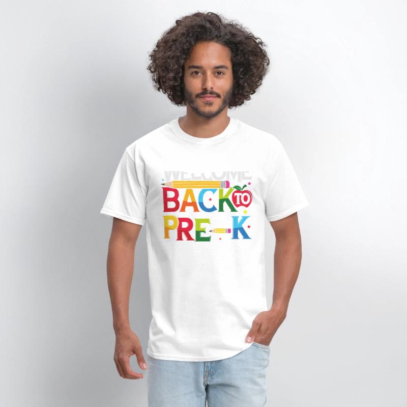 Welcome Back To Pre-k Shirt Funny Teachers Student