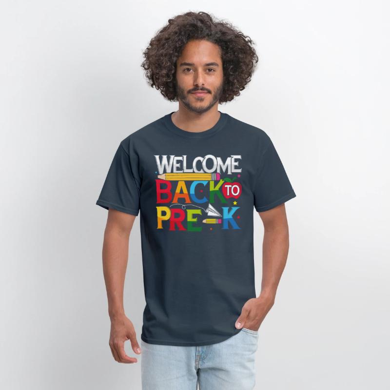 Welcome Back To Pre-k Shirt Funny Teachers Student