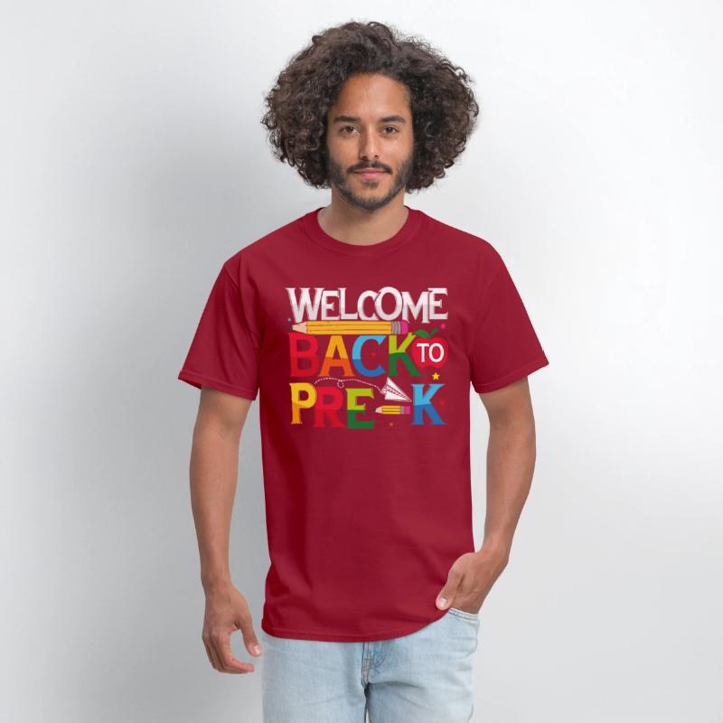 Welcome Back To Pre-k Shirt Funny Teachers Student