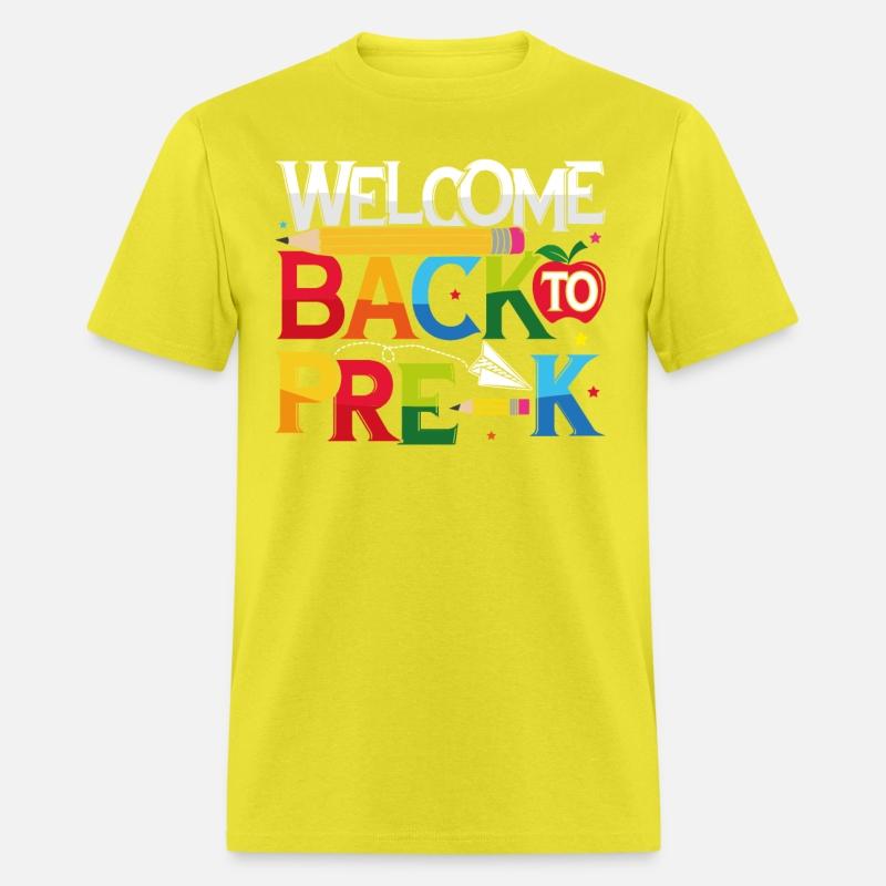 Welcome Back To Pre-k Shirt Funny Teachers Student