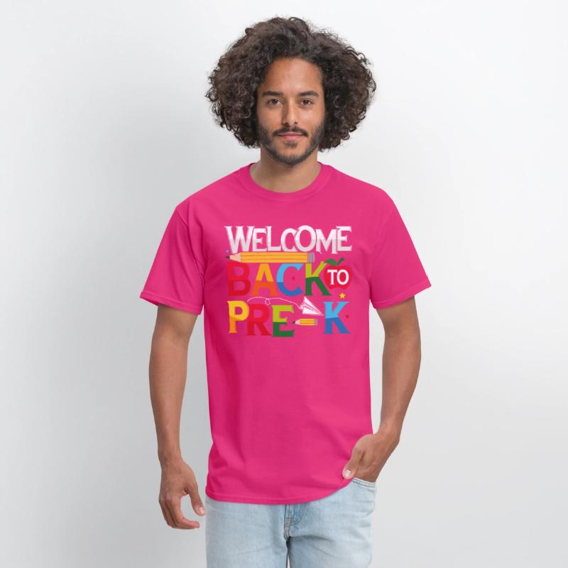 Welcome Back To Pre-k Shirt Funny Teachers Student