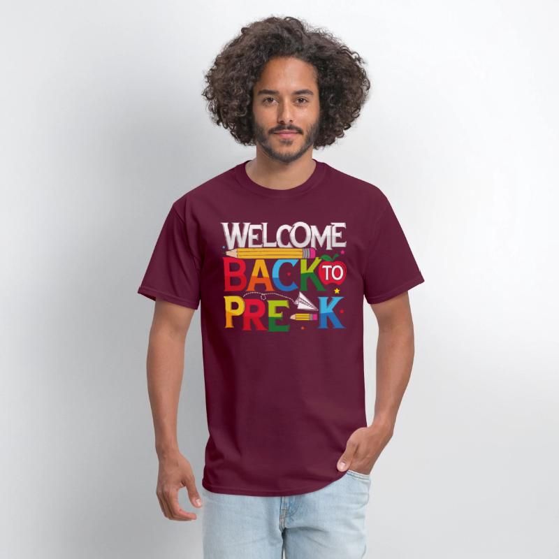 Welcome Back To Pre-k Shirt Funny Teachers Student