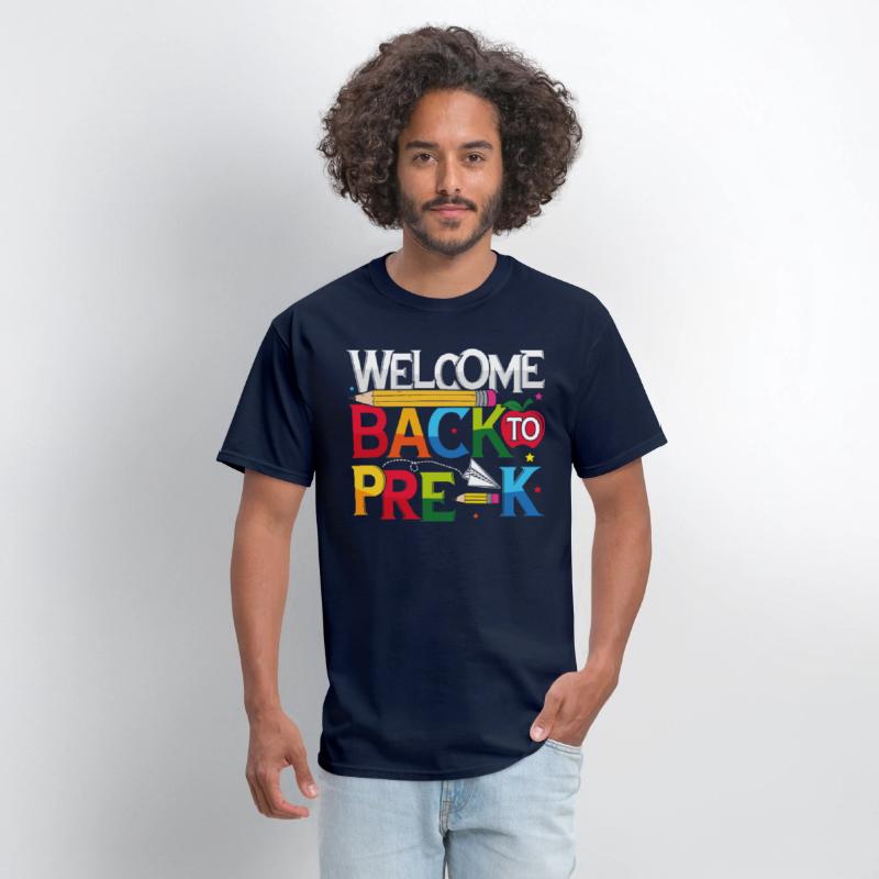 Welcome Back To Pre-k Shirt Funny Teachers Student