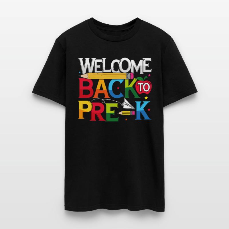 Welcome Back To Pre-k Shirt Funny Teachers Student