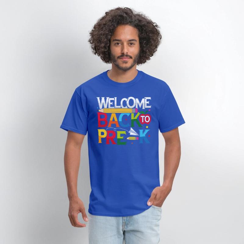 Welcome Back To Pre-k Shirt Funny Teachers Student