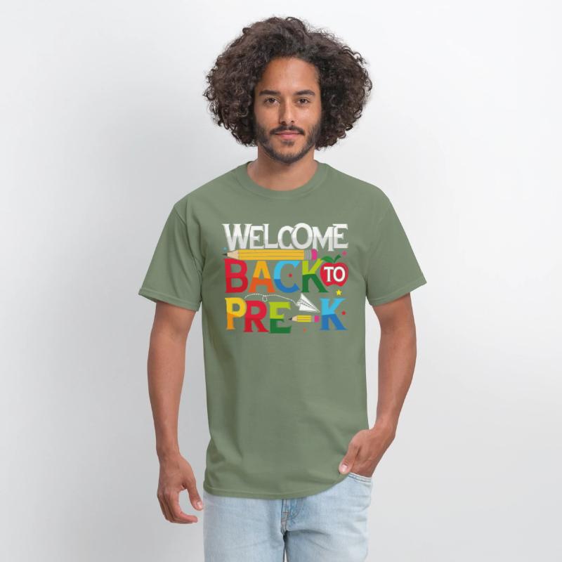 Welcome Back To Pre-k Shirt Funny Teachers Student