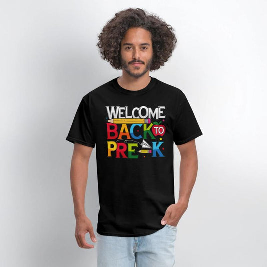 Welcome Back To Pre-k Shirt Funny Teachers Student