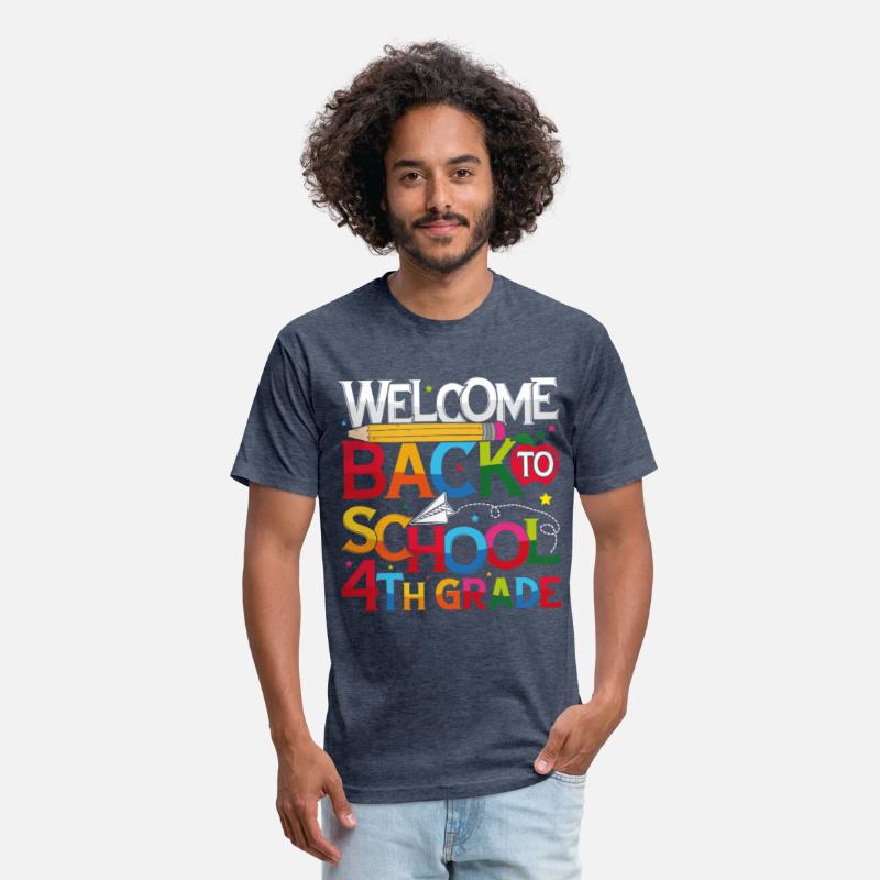 Welcome Back to School 4th Grade Shirt teacher