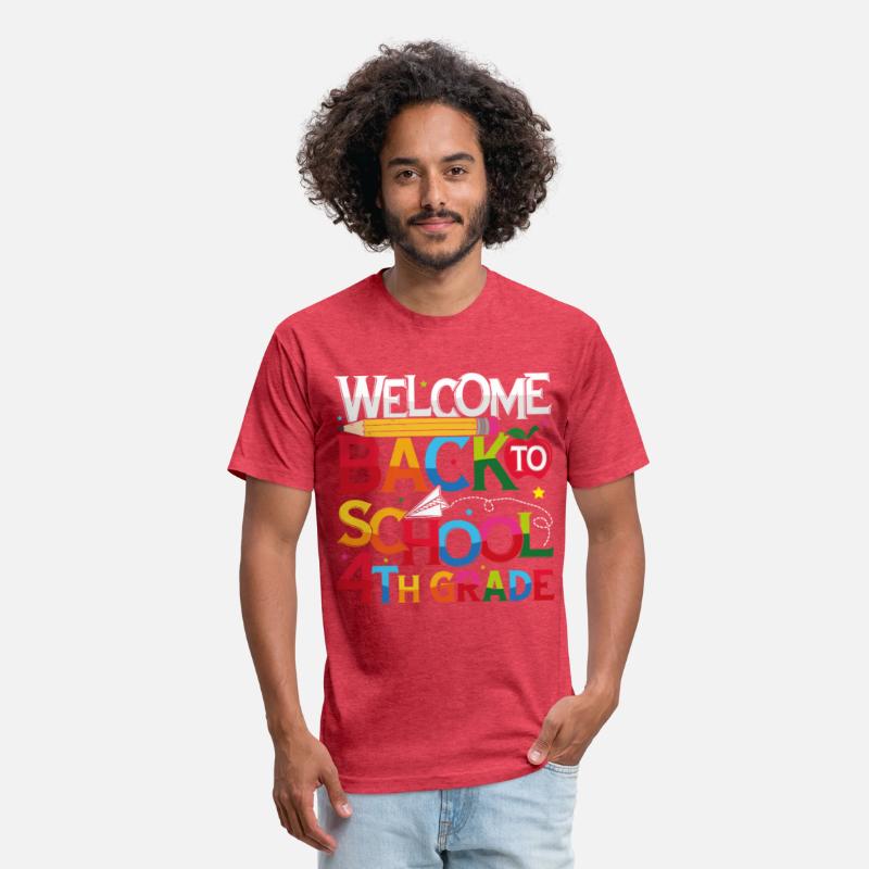Welcome Back to School 4th Grade Shirt teacher