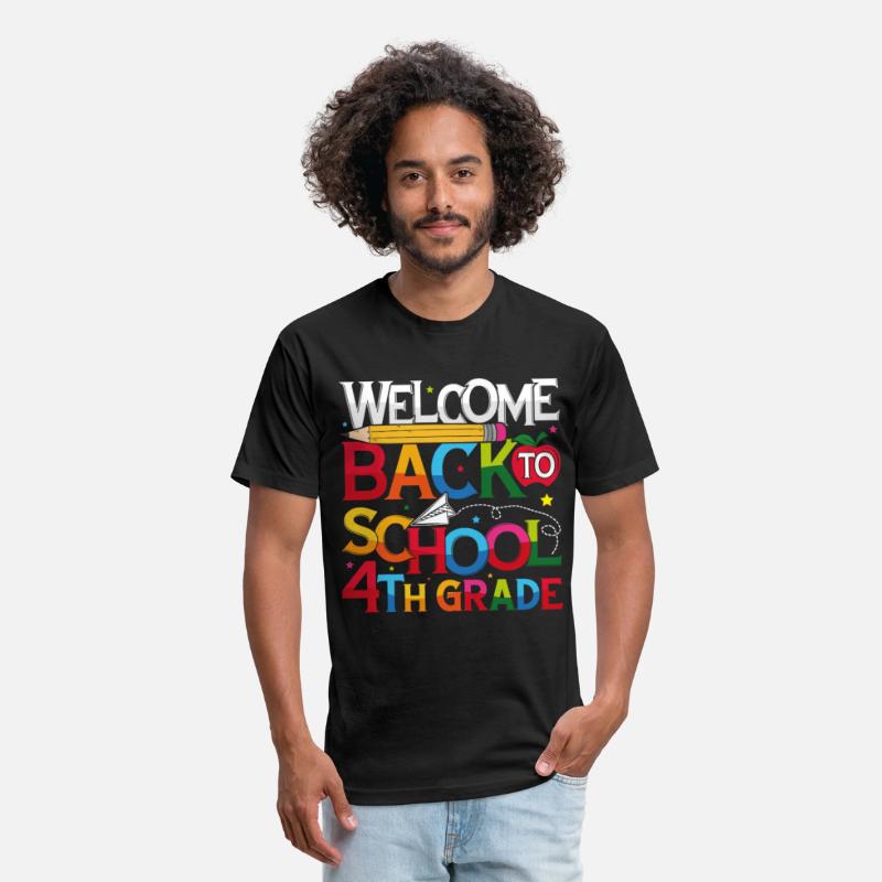 Welcome Back to School 4th Grade Shirt teacher
