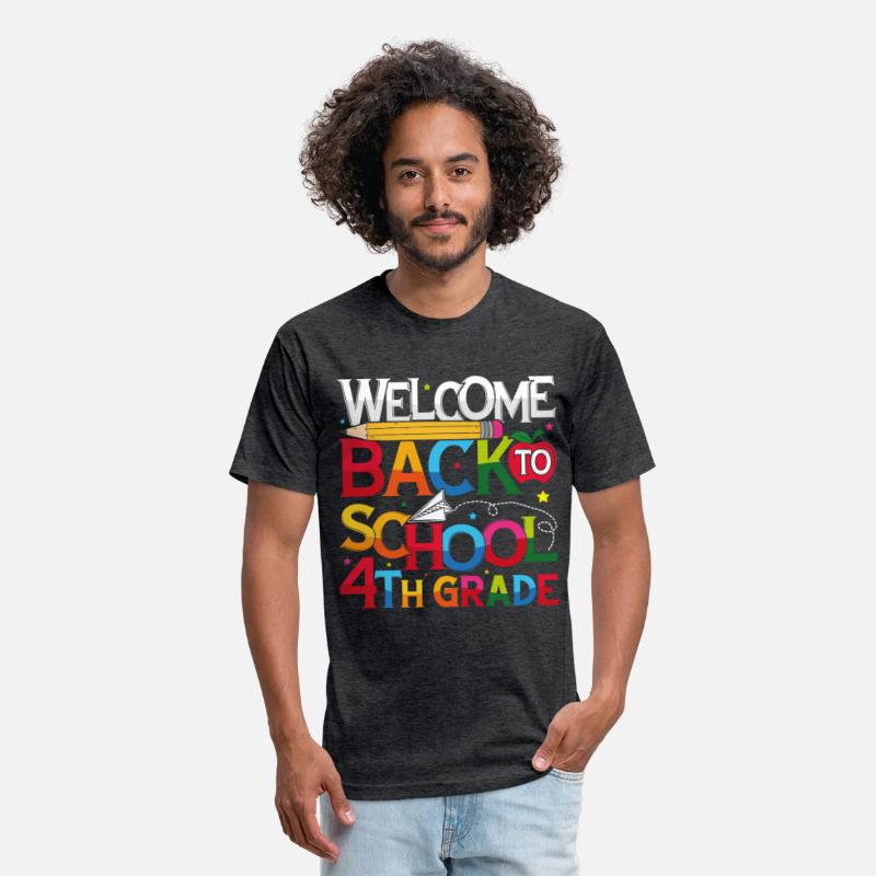 Welcome Back to School 4th Grade Shirt teacher