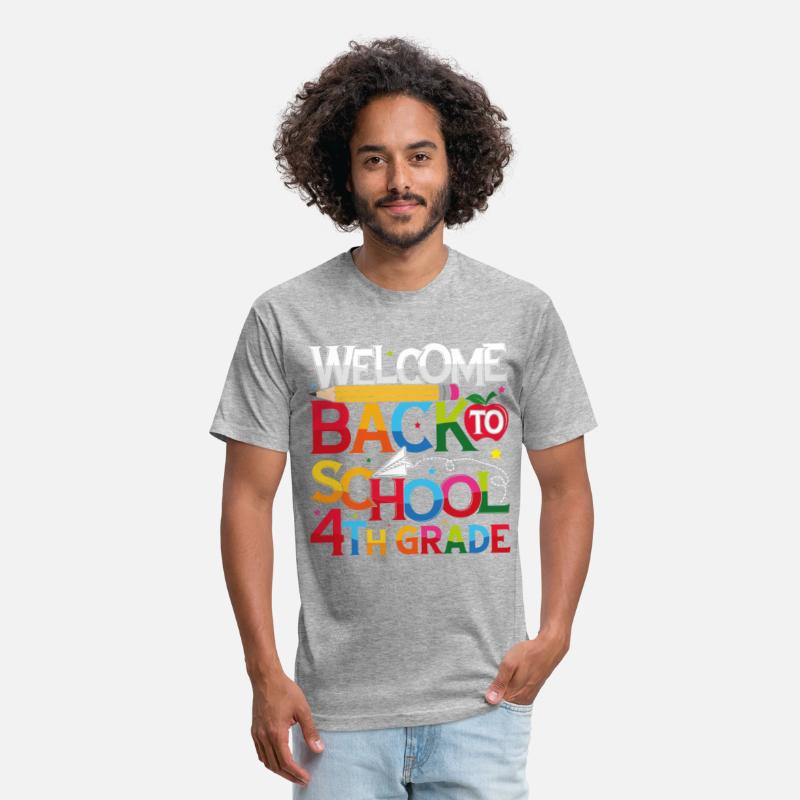 Welcome Back to School 4th Grade Shirt teacher