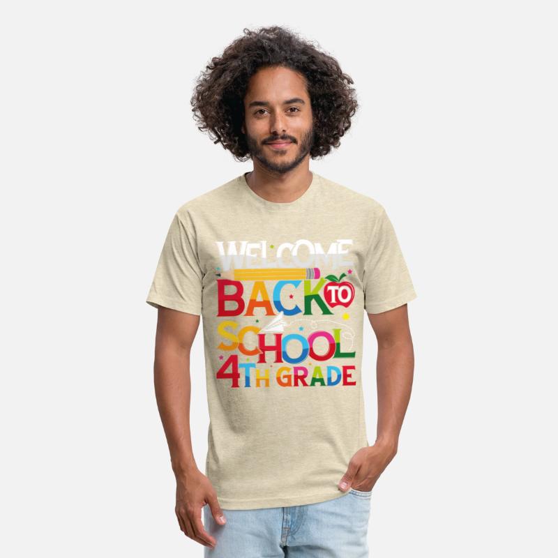 Welcome Back to School 4th Grade Shirt teacher
