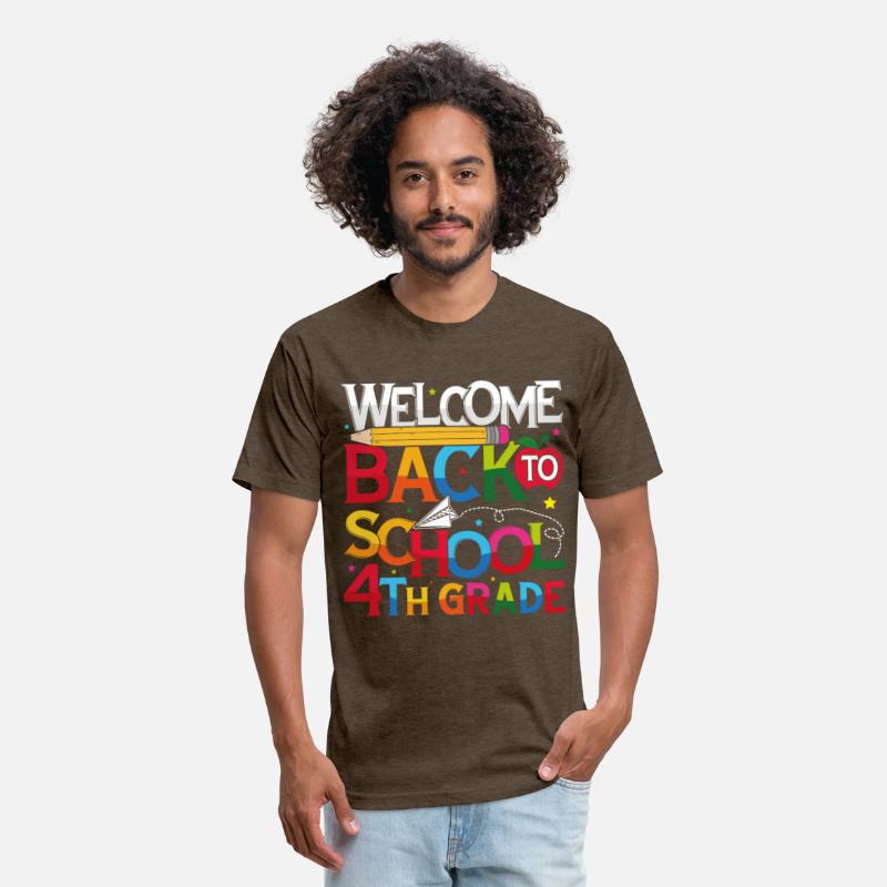 Welcome Back to School 4th Grade Shirt teacher
