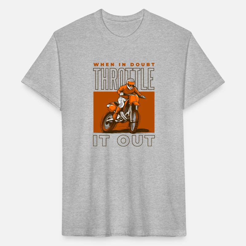 When In Doubt Throttle It Out Supermoto