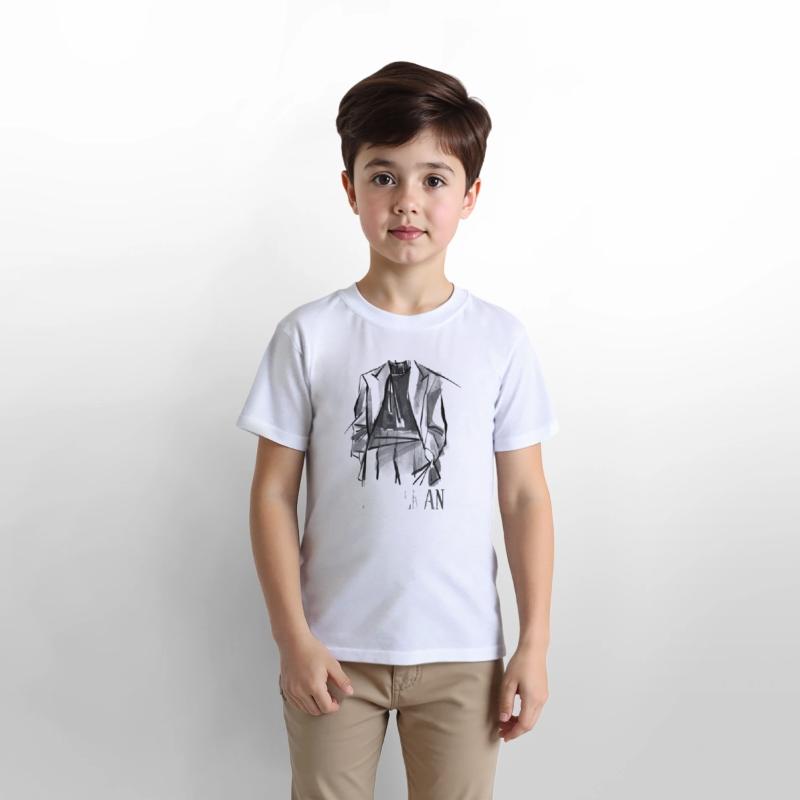 White Black Illustrated Brush Gentleman