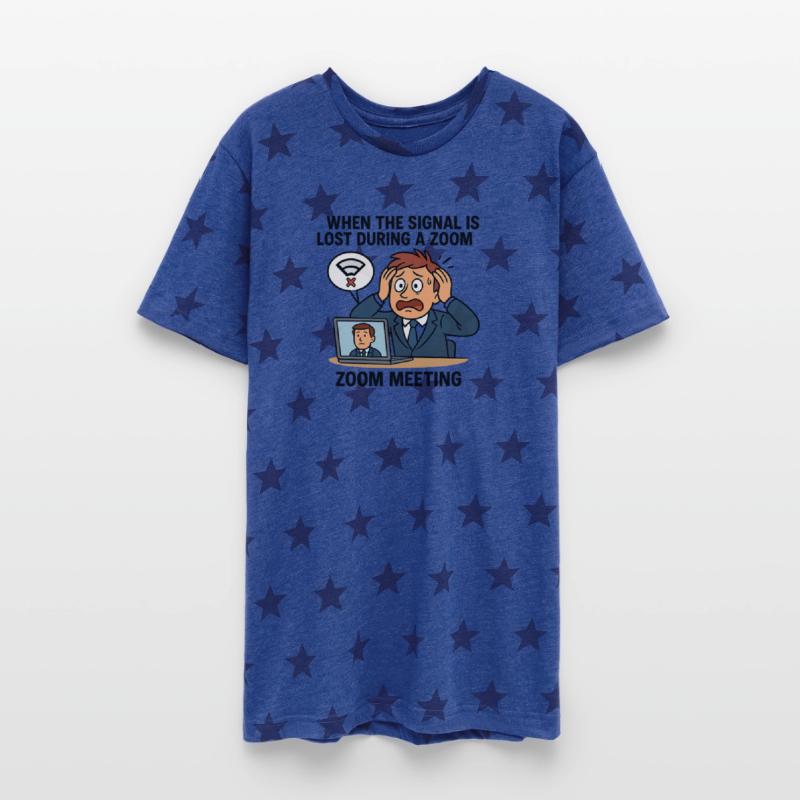 WiFi Signal Error Anxiety Illustration