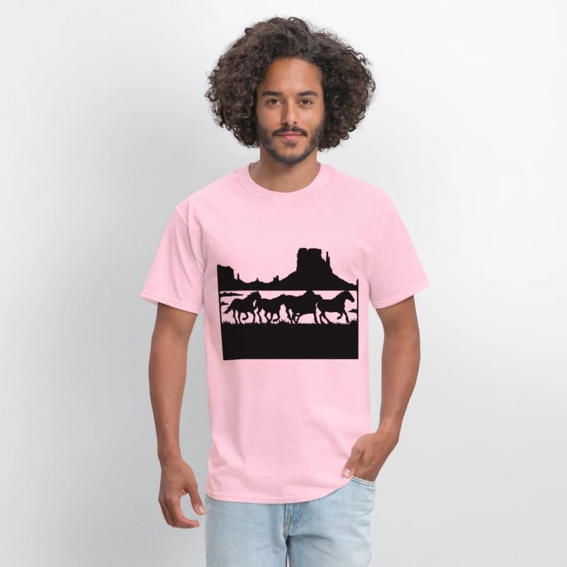 wildlife stencils Wild horses running in the wild