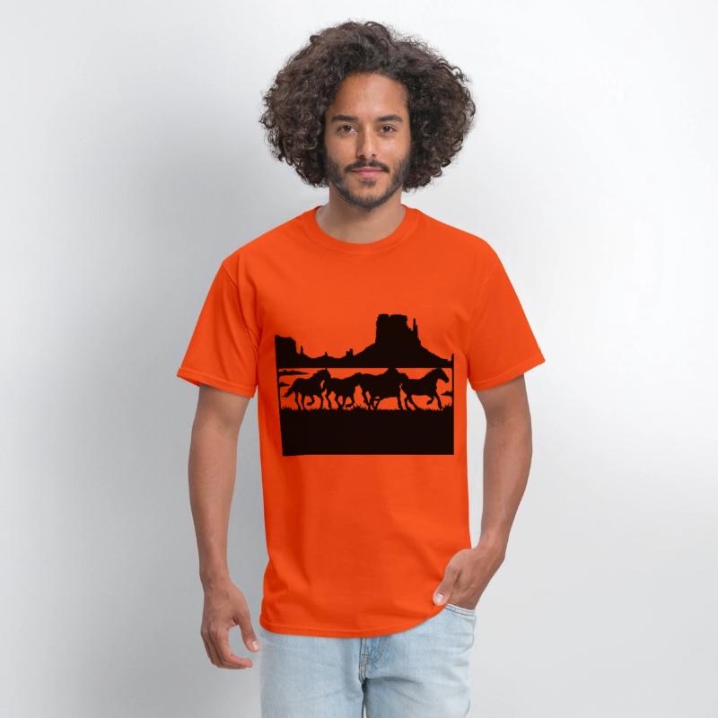 wildlife stencils Wild horses running in the wild