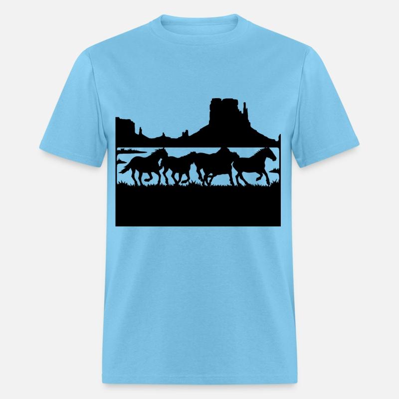 wildlife stencils Wild horses running in the wild