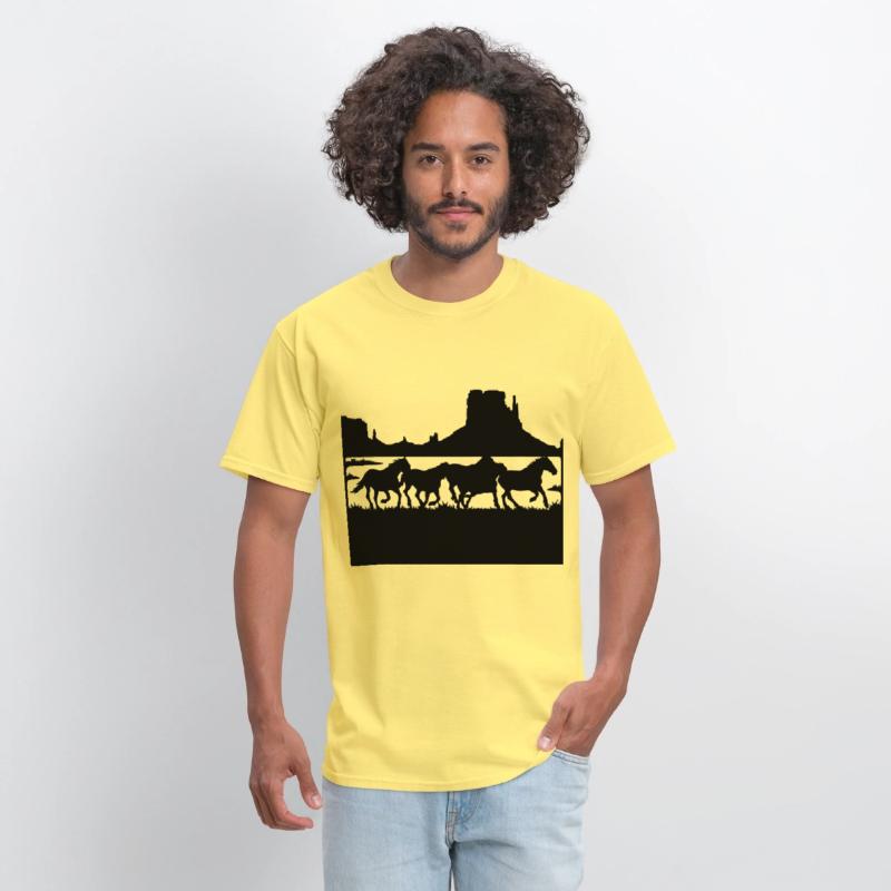 wildlife stencils Wild horses running in the wild