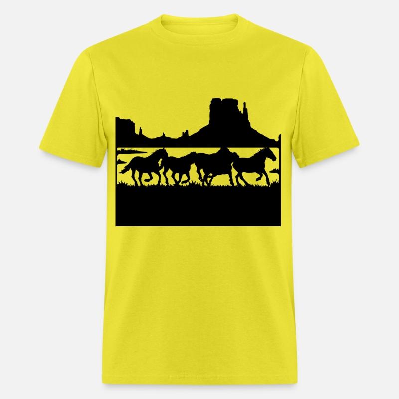 wildlife stencils Wild horses running in the wild