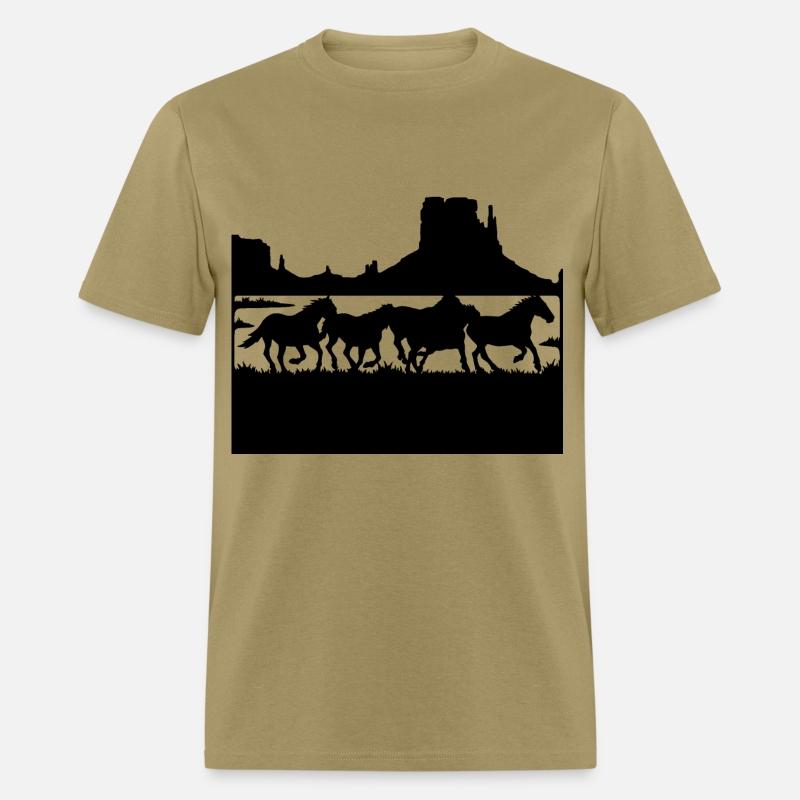 wildlife stencils Wild horses running in the wild