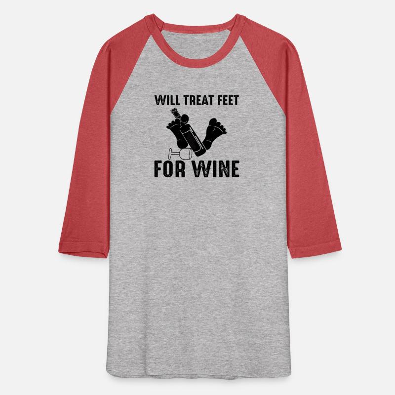 Will treat feet for wine