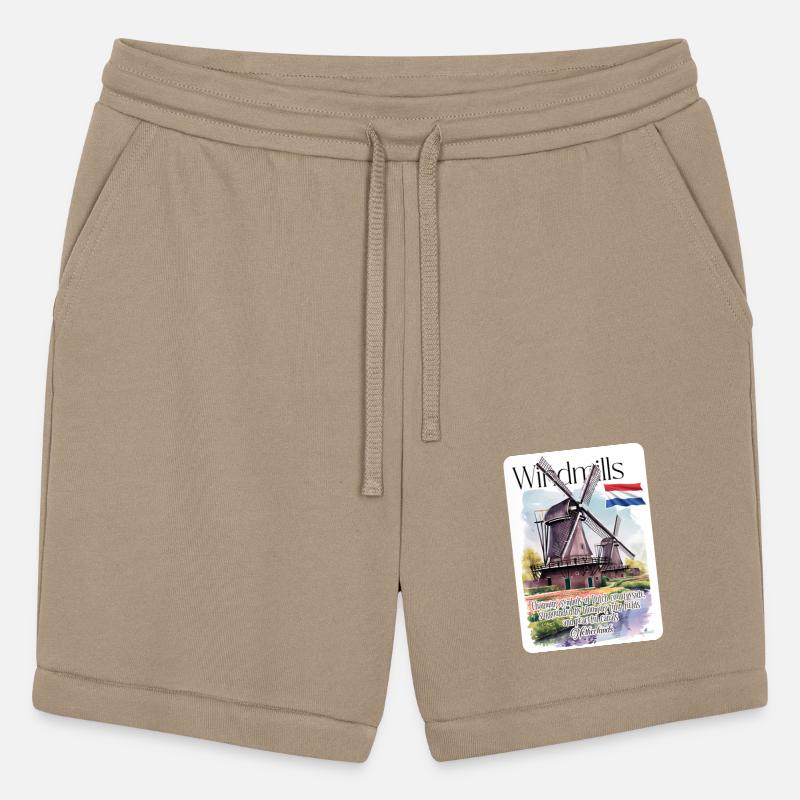 Windmills symbols of Dutch Netherland V1