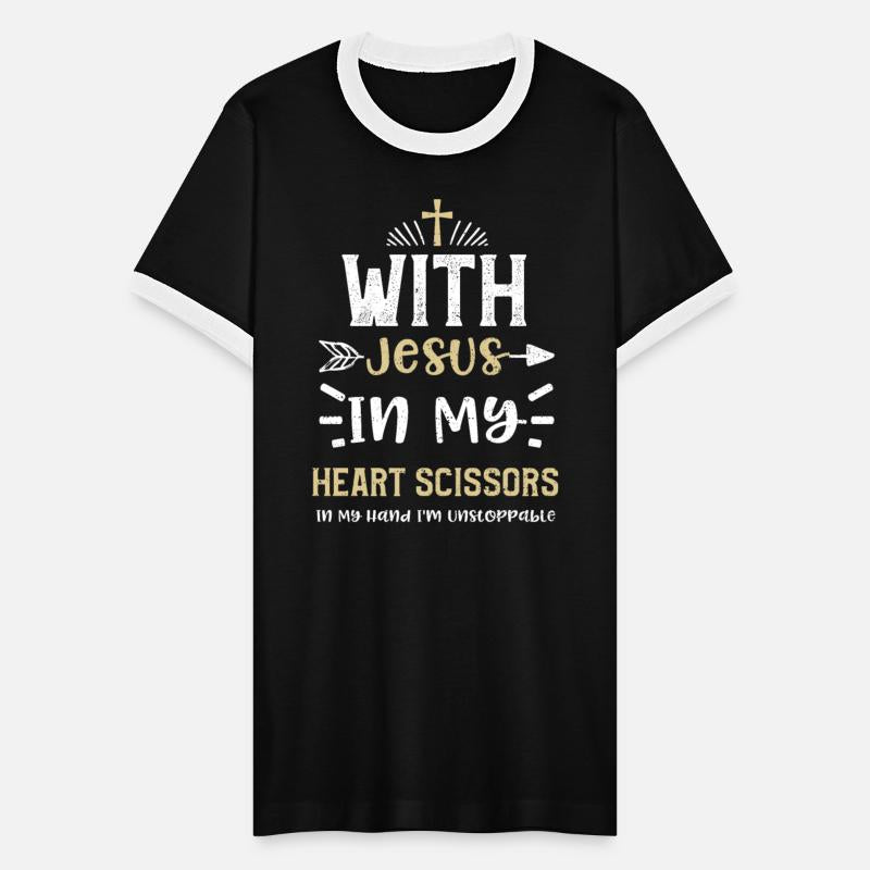 With Jesus In My Heart Scissors...