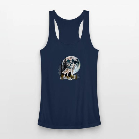 Wolf Moonlight Forest Wild Werewolf Watercolor 2