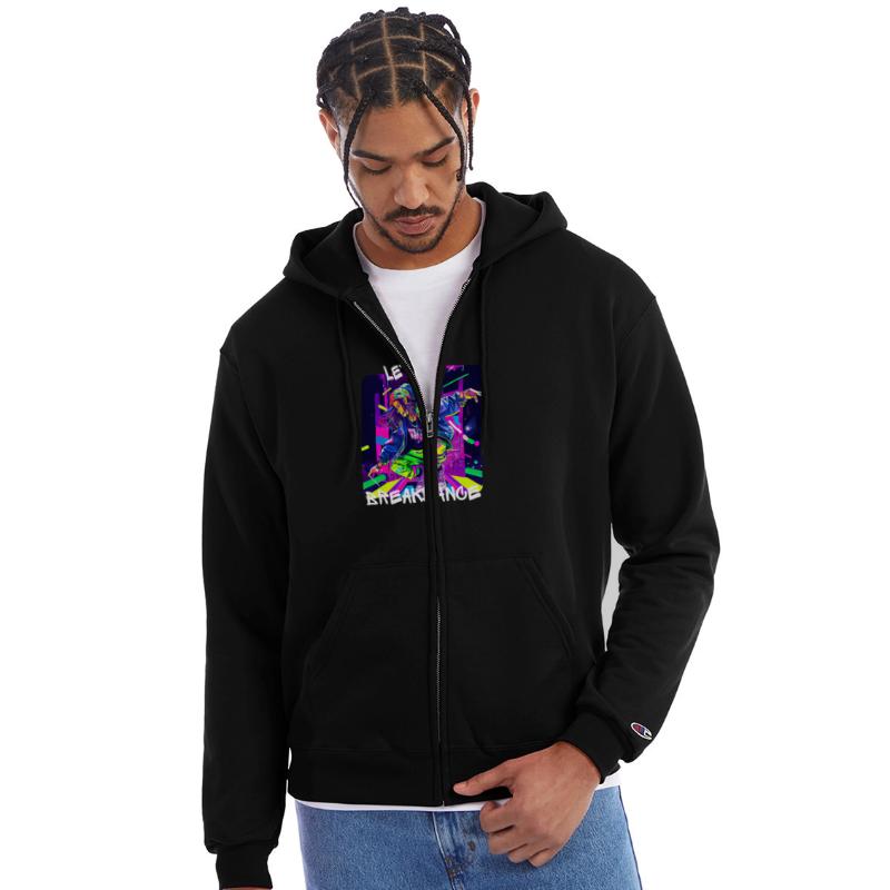 Woman Dancing Breakdance On The Street In