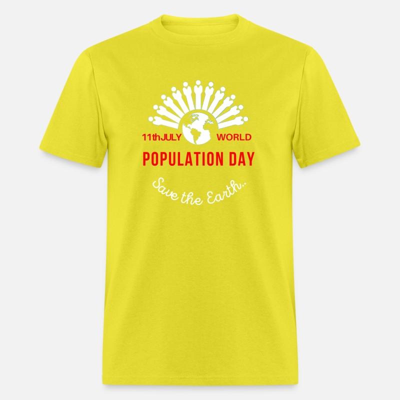 World population day t-shirt