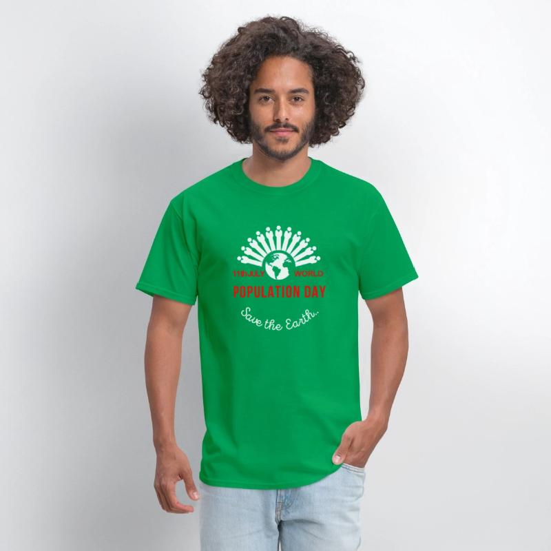 World population day t-shirt