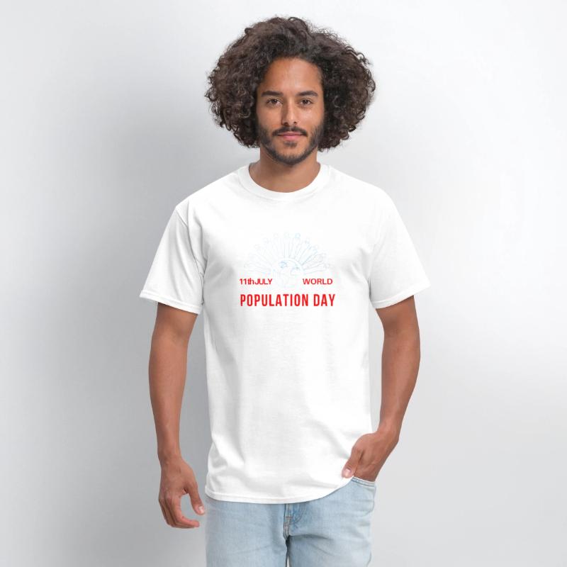 World population day t-shirt