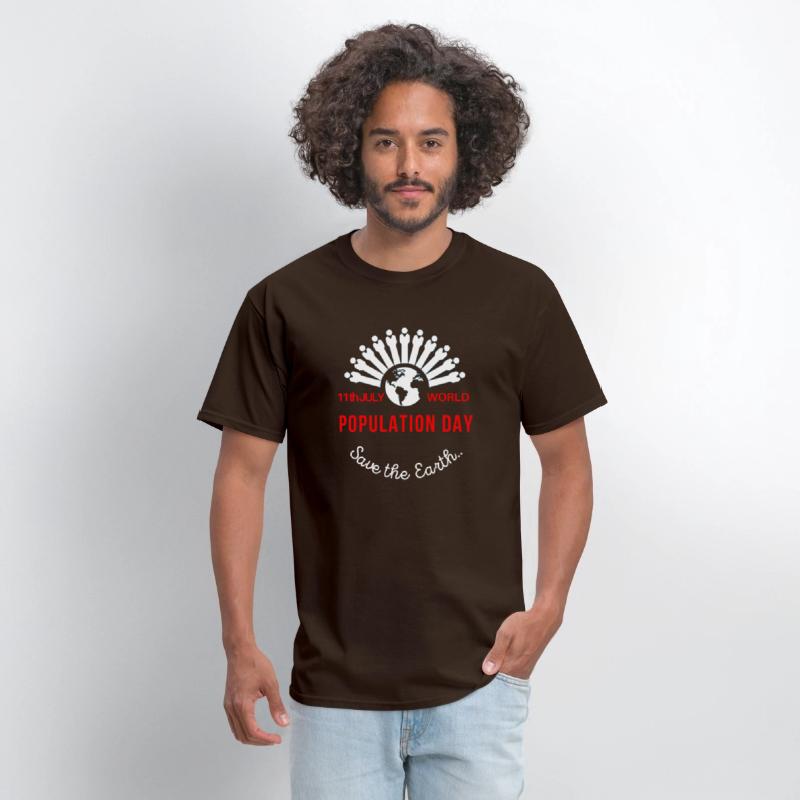 World population day t-shirt