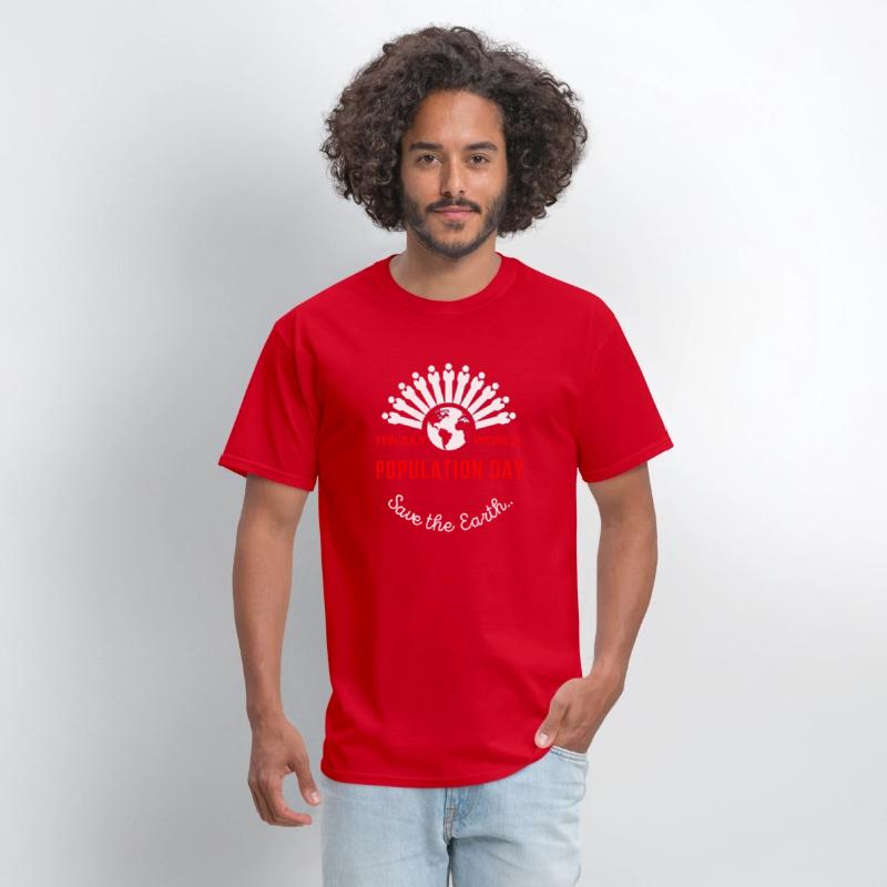 World population day t-shirt